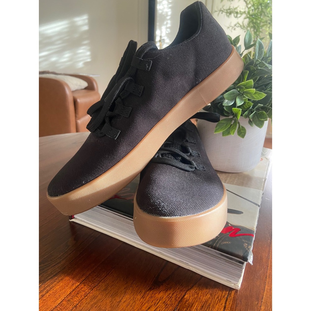 NOBULL Canvas Trainer Black Gum Men‎ 11.5 Training Shoes Low Top Sneakers